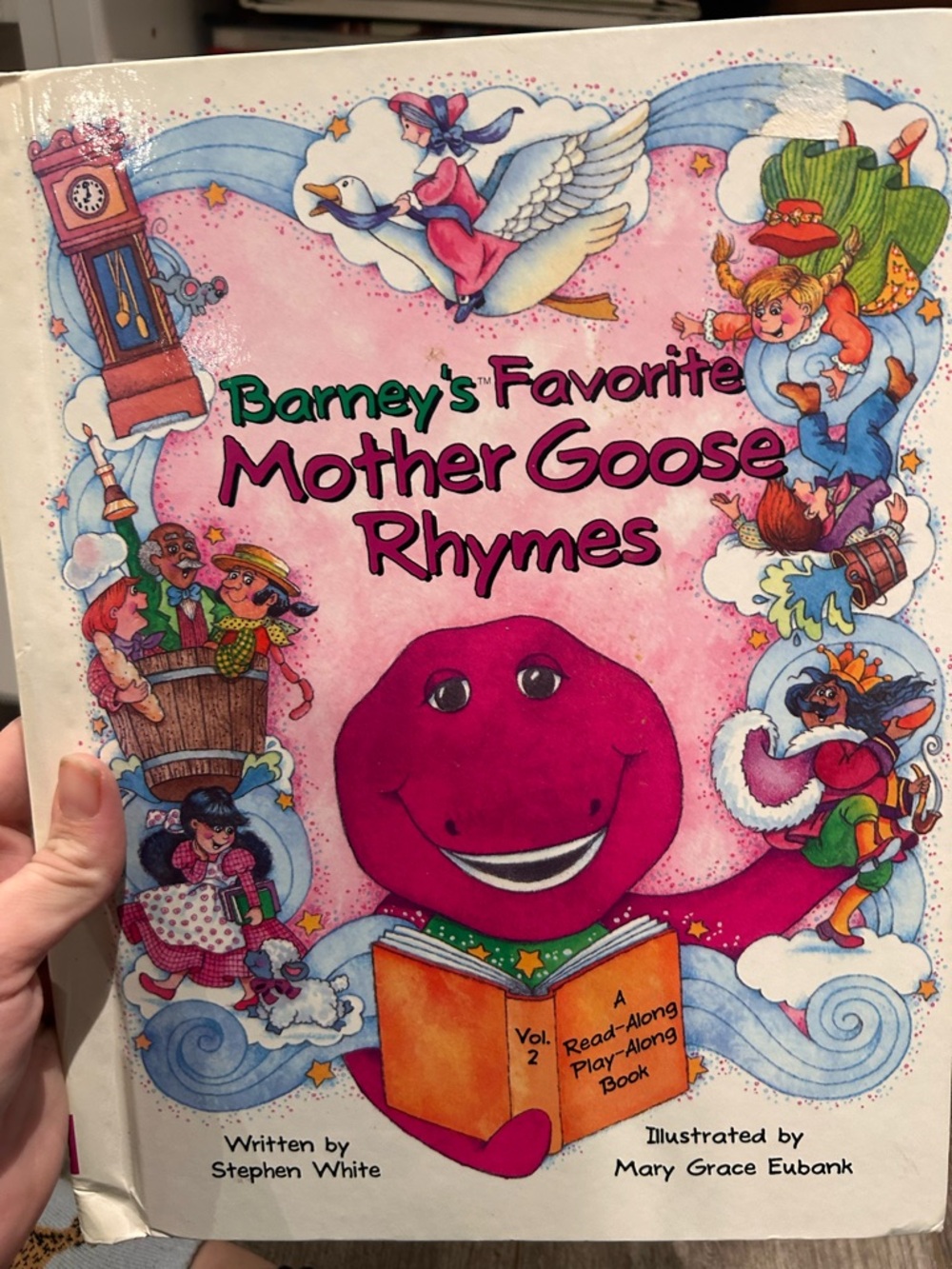 Barneys favourite mother goose book